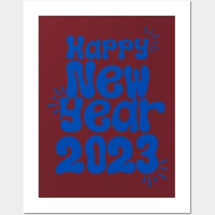 happy new year 2023 Posters and Art